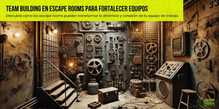 Escape rooms para fortalecer equipos, descubre como los escape rooms pueden transformar la dinámica y cohesión de tu equipo de trabajo